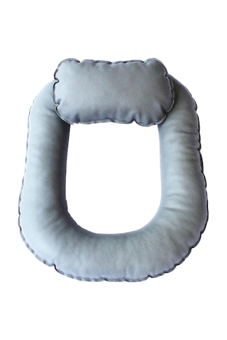 Suntek Yenidoğan Fotoğraf Poz Yastık Ayrılabilir Bebek Sahne Gri Gri