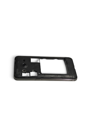 G355 Orta Kasa Samsung Uyumlu Galaxy Core 2 Uyumlu Silver Gri Orta Kasa Çerçeve + Ses Açma On Off Tuş Plastik Ve Kamera Camı Gri Silver