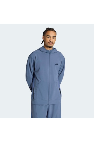 Adidas D4t Workout Erkek Mavi Ceket Ks6394