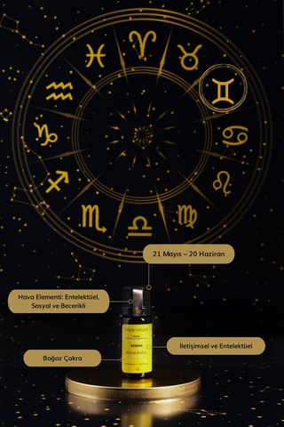 Bade Natural İkizler Burcu Aromaterapi Karışımı 10 ML