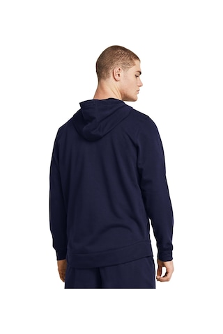 Under Armour Rival Terry Lc Erkek Lacivert Kapüşonlu Hoodie Lacivert