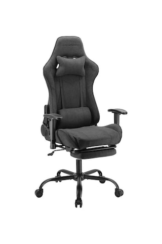 Adore Gaming Prox Ergo Oyuncu Koltuğu - Koyu Gri Kumaş 71x126-136x77,5 Cm Koyu Gri