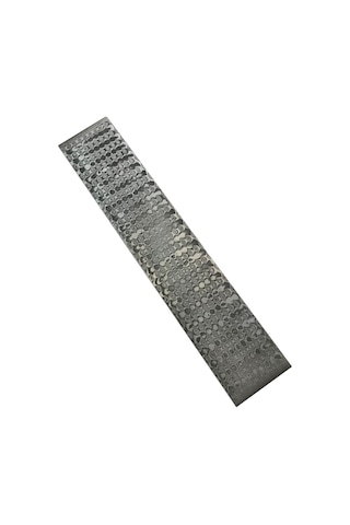 Şam Çeliği Blok Desenli Çelik Kesici Yapım Çubuğu Embriyo Dövme Malzemeleri, Ev Kesici Dıy Çok Amaçlı Malzeme İçin Quenched Düzleştirilmiş.