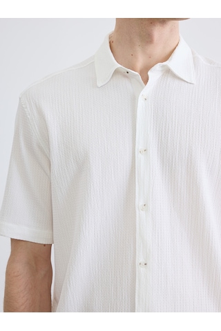 Lcw Vision Beyaz Regular Fit Erkek Basic Gömlek