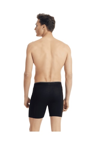 Blackspade Erkek Retro Büyük Beden Boxer Tender Cotton 9216 Siyah