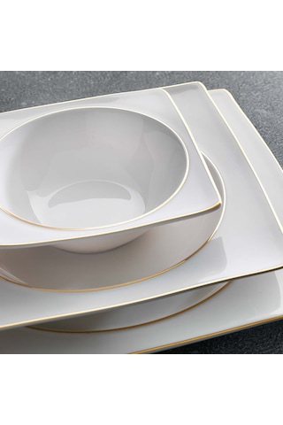 Schafer Glamor Pure Yemek Takım-60 Parça-Gold