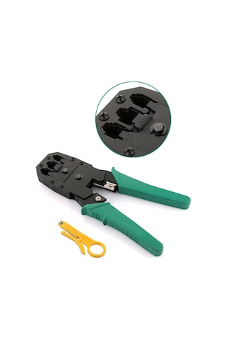 RJ 45 Pensesi RJ45 RJ11 RJ12 Universal Sıkma Pensesi 3lü
