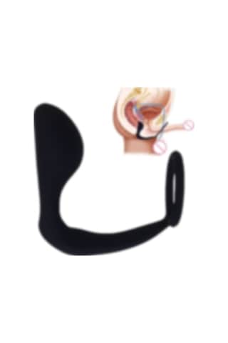 Truva Shop Erkeklere Özel Silikon Penis Halkası Ve Anal Tıkaç Anal Plug