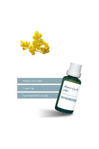 Sabunal Ölmez Çiçek Yağı 30 ML - Yaşlanma Karşıtı Doğal Cilt Bakım Yağı