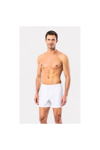 Reco Erkek Paçalı Külot 3'lü Beyaz Beyaz