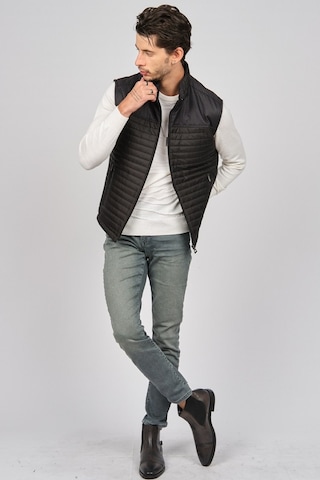 Daynax Erkek Içi Kürklü Cep Detaylı Yelek 492907 Siyah Siyah
