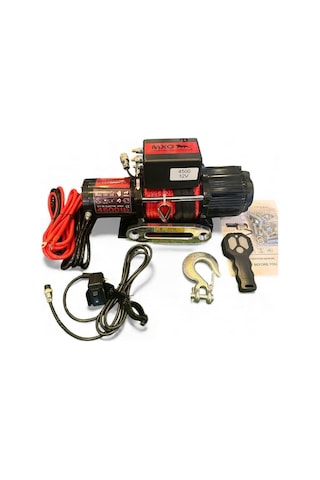 Mxo Vinç 4500lb 12v Sentetik Halatlı Atv - Utv Vinç