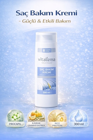 Pharma Rosso Vitalizma Saç Bakım Kremi 300 ML
