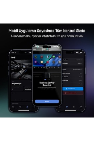 Minesk Drive-fi Mini Apple iPhone Uyumlu İçin Kablosuz Carplay Adaptörü/mobil Uygulama Desteği / 0.5 Saniye Düşük Gecikme/otomatik Bağlantı/arm - Cortex A7 İşlemci/otomatik Araç Tanıma