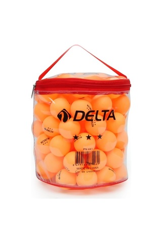 Delux Serisi Eğlence Spor Aktivite Pn-441 Pinpon Topu Çanta 100lü Turuncu 20