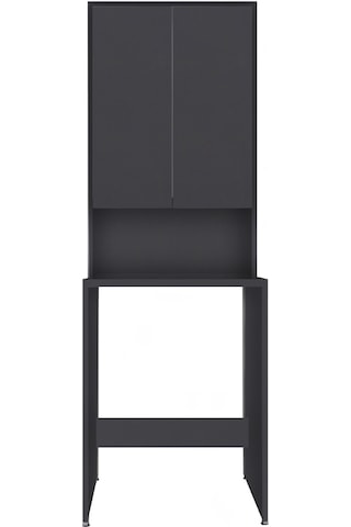 Çamaşır Makinesi Dolabı Antrasit 193X67X62 Cm Antrasit