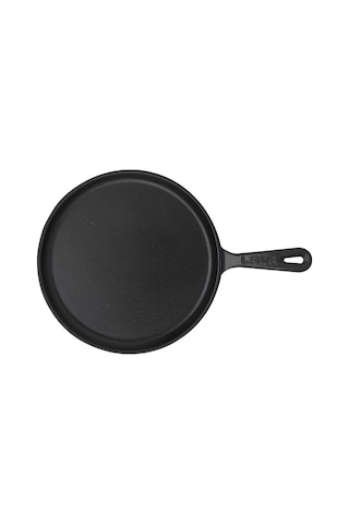 Döküm Krep / Pizza / Pancake Tavası, Yuvarlak, Metal Saplı, 20cm Çok Renkli
