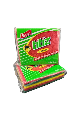 Titiz Ekonomik Fiber Temizlik Keçesi 2 x 5'li