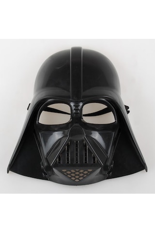 Çocuk Boy Yıldız Savaşları Darth Vader Maskesi Ve 90 Cm Pelerin Seti Siyah Çok Renkli