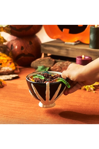 Karaca Halloween Kase 13 Cm Siyah