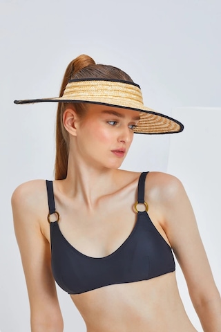 Too Salty Swimwear Kadın Halka Aksesuarlı Bralet Bikini Takımı 24s123st Siyah