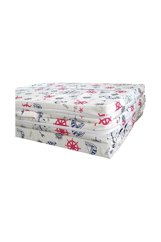 Katlanır Sünger Yatak(70X180X6CM)MARİN Minder Yatak Fermuarlı