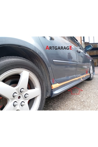 Peugeot 407 Marşpiyel Takımı-boyasız-fiberglass