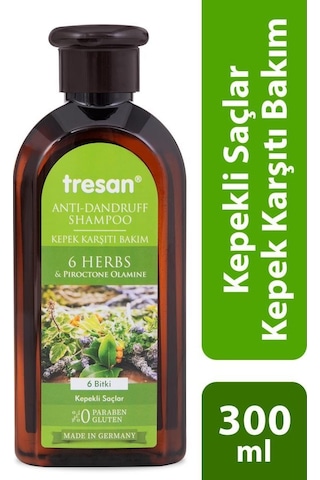 Tresan 6 Bitki Kepek Karşıtı Bakım Şampuanı 300 ML