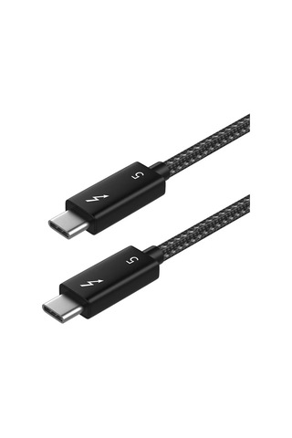 Thunderbolt 5 Type-c Kablo 240w Hızlı Şarj, 120gbps Veri, 16k/8k Görüntü Desteği İntel Sertifikalı Zr1017 1 Adet