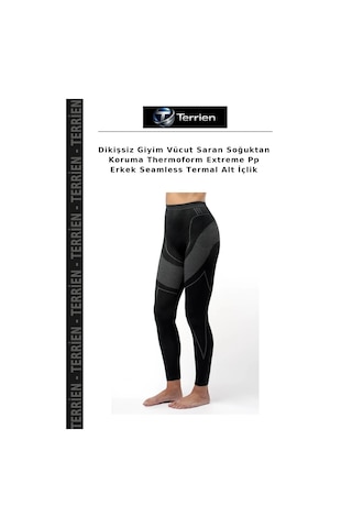 Terrien Dikişsiz Giyim Vücut Saran Soğuktan Koruma Thermoform Extreme Pp Erkek Seamless Termal Alt İçlik Çok Renkli