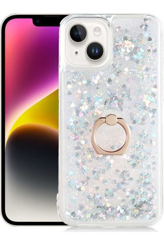 Zeyline Apple Uyumlu iPhone 14 Zore Milce Kapak-gümüş