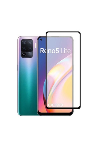 Oppo Reno 5 Lite Uyumlu Davin 5d Cam Zore Ekran Koruyucu