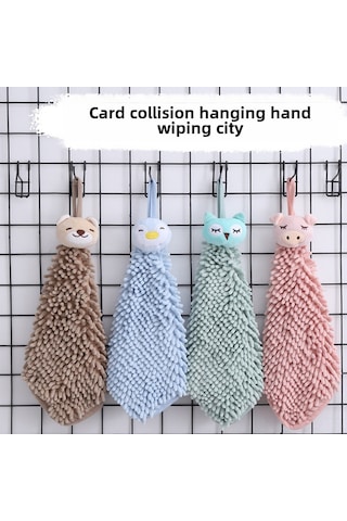 Hombey Yeşil 40x17 Snowman Desenli Kalın Yıkama Torbası - Mutfak/banyo El Kurutma Havlusu Toptan Satış Yeşil