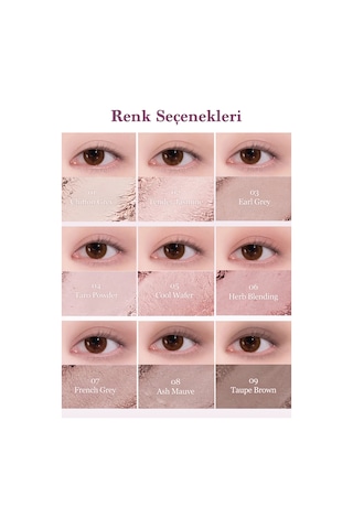 Dasique 3 Farklı Mat Dokuda Renk Seçenekleri Sunan Far Paleti Shadow Palette 13 Cool Blending 13 Cool Blending