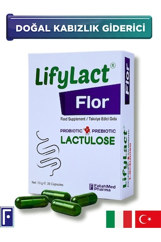Lifylact Flor Probiyotik 20 Kapsül