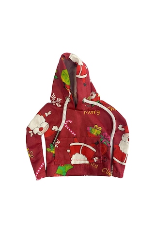 Suntek Kadınlar Için Yumuşak Hoodie Kapak Vites Kolu Kırmızı