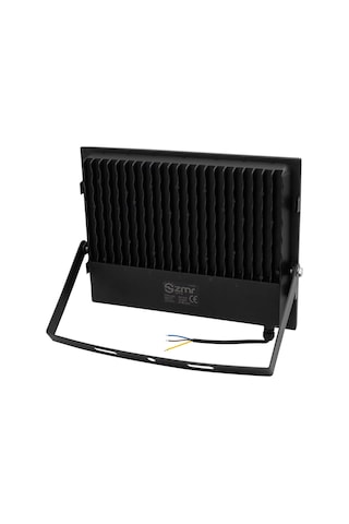 Zmr 200 Watt - 220 Volt Beyaz 6500k Ip66 150 Işık Açısı Siyah Slim Kasa Led Projektör-37096