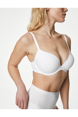 Marks & Spencer Flexifit Destekli Push-up Sütyen Beyaz