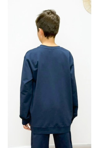 Divinus Erkek Çocuk Kangru Cepli Sweatshirt Lacivert