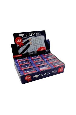 Kaly 24 Adet Mavi Sınav Silgisi Art.591 1 Paket 24lü Silka