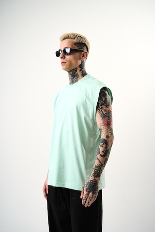 Respire Erkek Basic Tank Top Atlet Su Yeşili