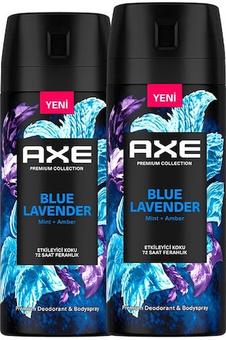 Axe Blue Lavender Erkek Sprey Deodorant 2 x 150 ML