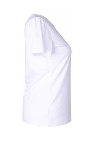 Trender 26yl71595004 Kadın T-shirt Ayıcık Baskı Beyaz
