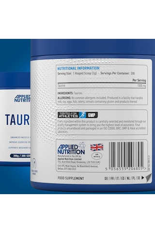 Applied Nutrition Taurine 200 Gram - 200 Servis