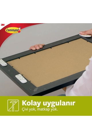 3M Command 17206-2PK Cırt Bant Büyük Boy 2'Li