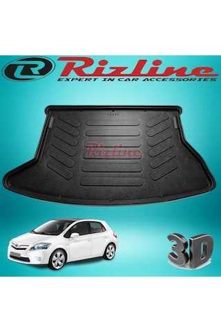 Toyota Uyumlu Auris 3D Bagaj Havuzu Paspası 2007-2012 Arası Rizline N11.11200