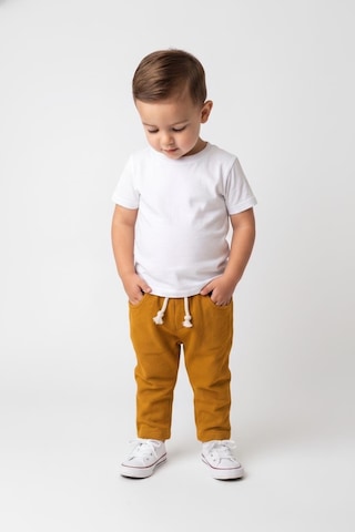 MiaBaby Bebek Müslin Pantolon Hardal