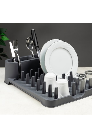 Büyük Boy Tasarım Bulaşıklık - Beyaz Beyaz