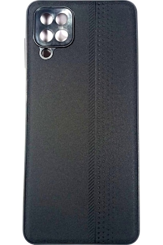 Samsung Uyumlu Galaxy A12 / M12 Deri Görünümlü Yumusak Kilif 564364957