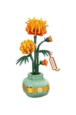 Toys E Toys Plant Bonsai Collection Papatya Çiçek Yapı Blok Seti 345 Parça 33040